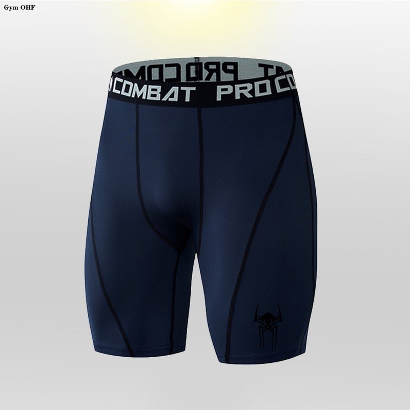Summer High-Elastic Track And Field Tight Shorts Sports Running Marathon Shorts Elastic Belt Lining Quick-Drying Men - Image 3
